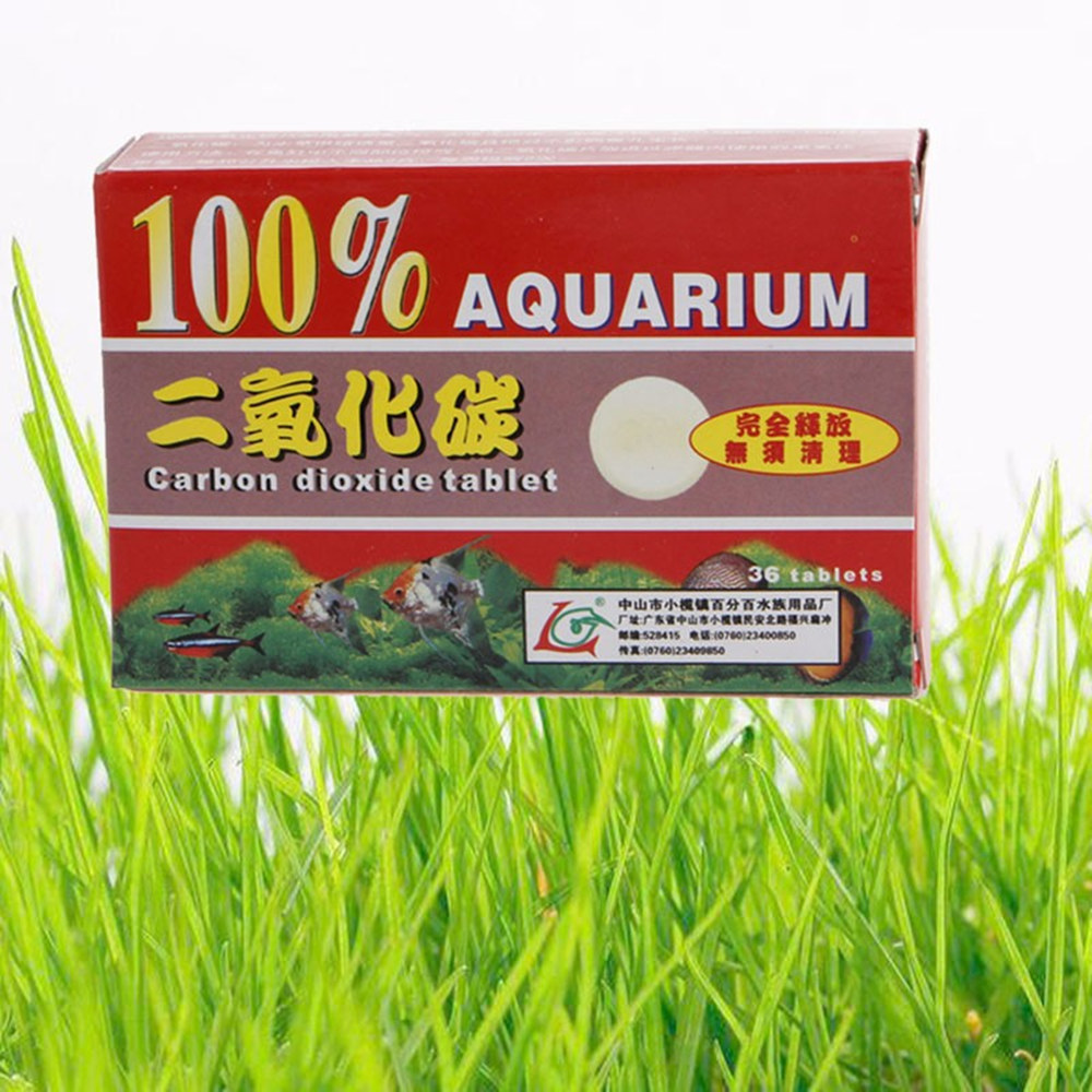 Aquarium Plant Root Tabs - 36pcs/Box CO2 Tablet Carbon Dioxide diffuser