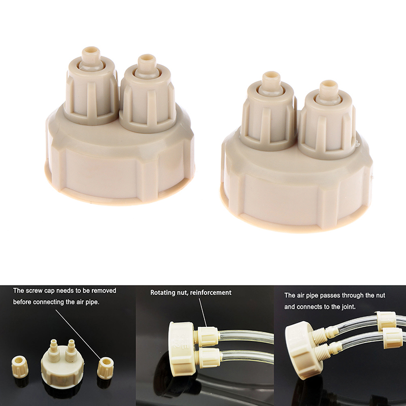 2Pcs Aquarium CO2 System Tube  - Planted Aquarium Tank Kit ulasan dan harga