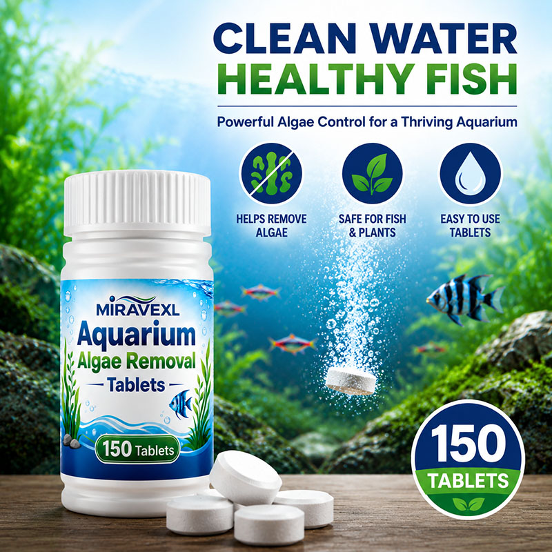MIRAVEXL 150 Aquarium Algae Re - Aquarium Plant Vitamins ulasan dan harga