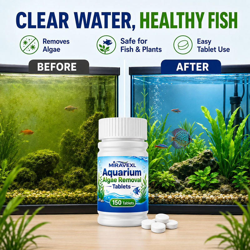 MIRAVEXL 150 Aquarium Algae Re - Aquarium Plant Vitamins ulasan dan harga