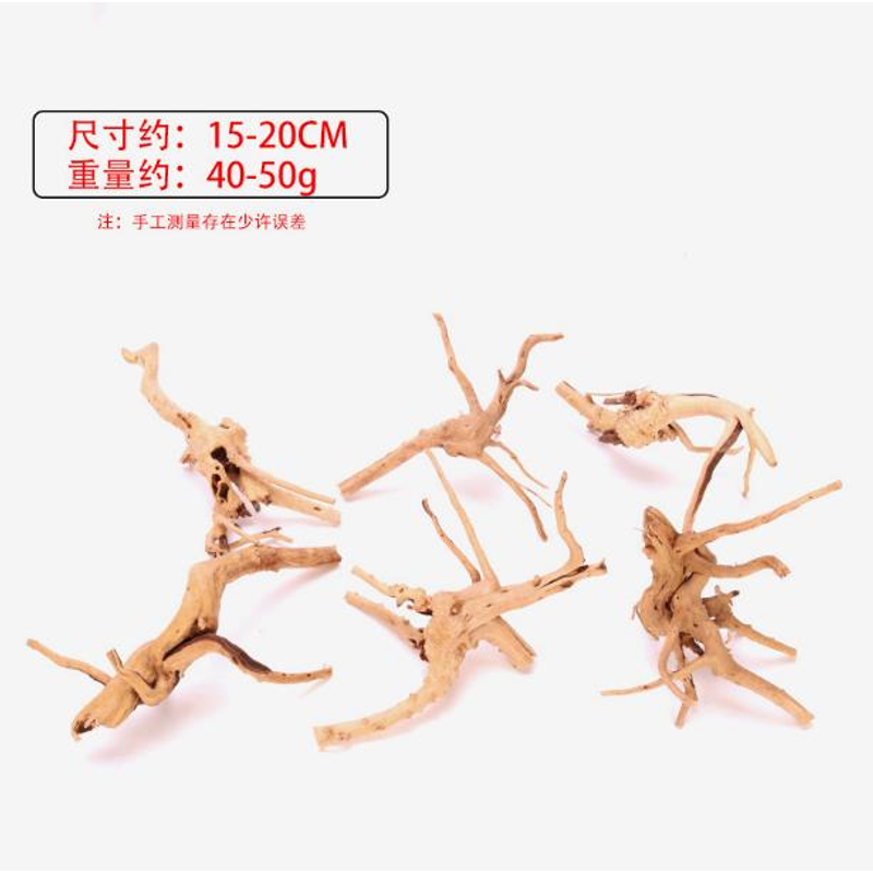 4PCS Natural Wooden Fish Tank  - Aquarium Plant Root Tabs ulasan dan harga