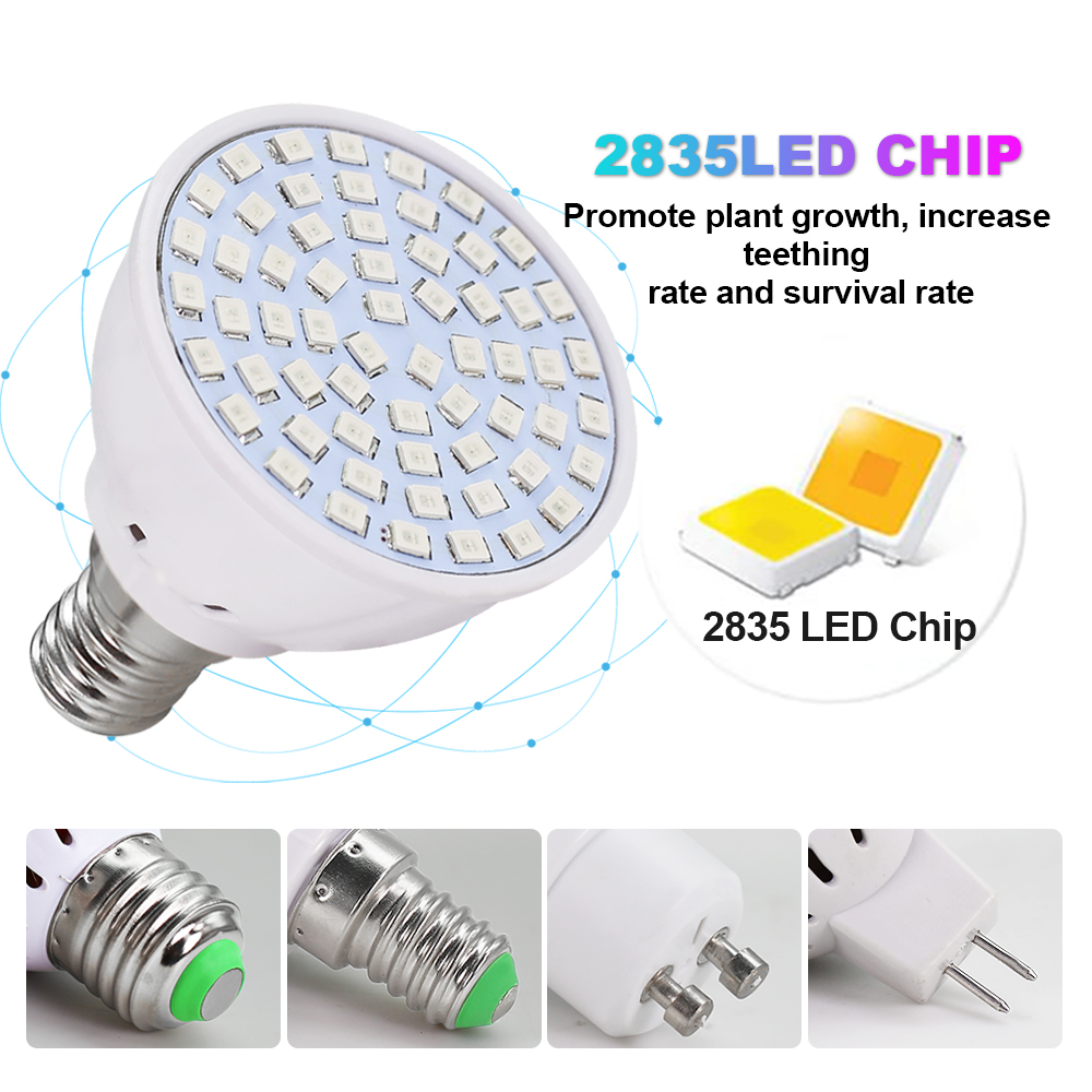 Led Grow Bulb 220V E27 60 80LE - Aquarium Plant Root Tabs ulasan dan harga