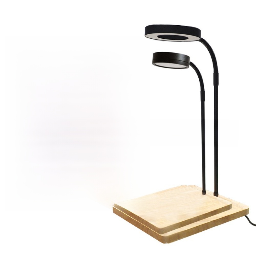 10W Fish Tank LED Lamp with Wo - Aquarium Plant On Wood ulasan dan harga