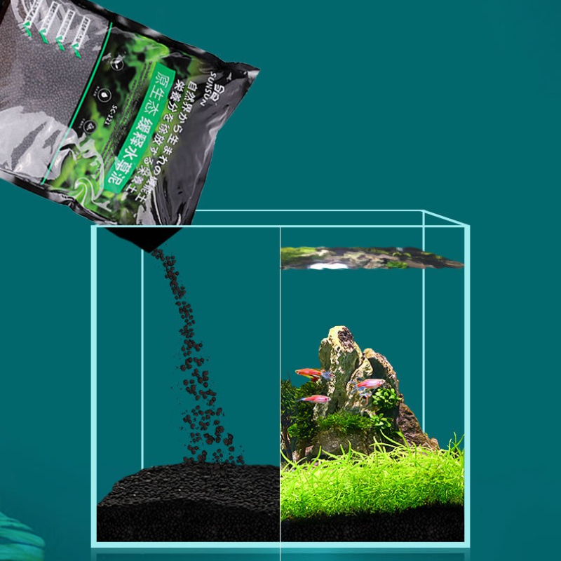 SUNSUN Aquarium Soil - Planted - Planted Aquarium Aquascape ulasan dan harga