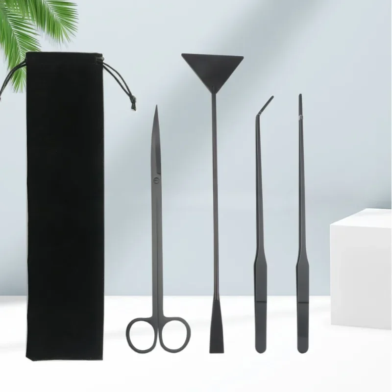 Water Grass Scissors Set Four  - Planted Aquarium Maintenance Kit ulasan dan harga